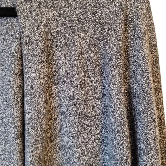 Apt. 9 Charcoal Grey 100% Cashmere Open Front Cardigan Women's Size L - Picture 4 of 5